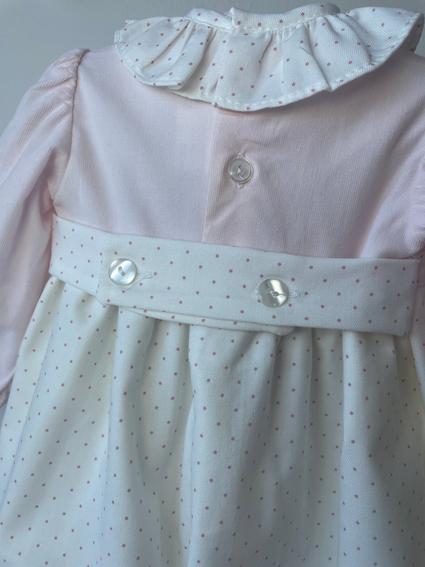 Vestido classic color rosa pastel