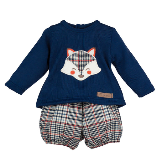 Conjunto zorrito bebe niño Colección Tiétar