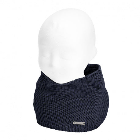 Cuello bufanda baby Condor color marino