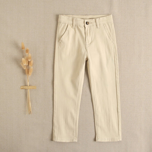 Pantalón chino camel